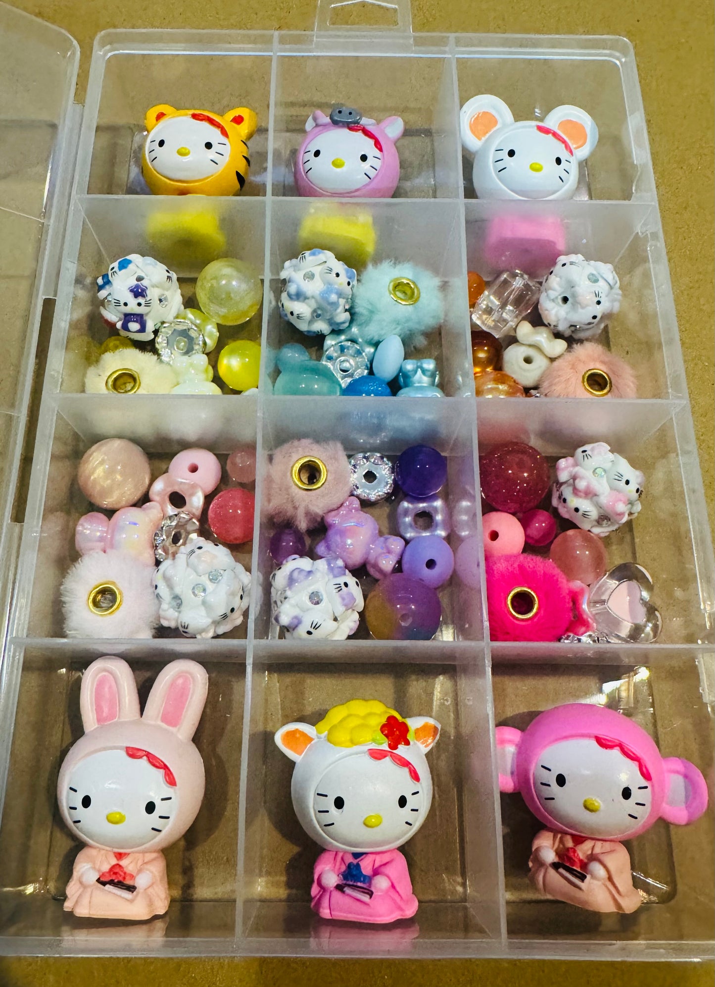 Character Topper and Bead Boxes