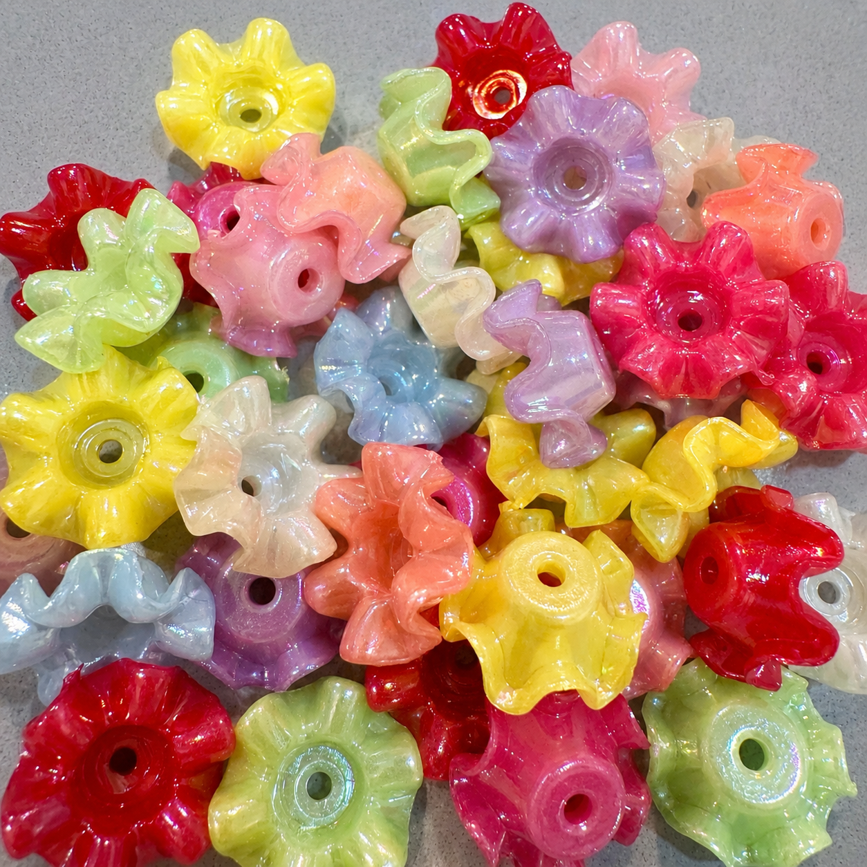 Flower Spacer Bead