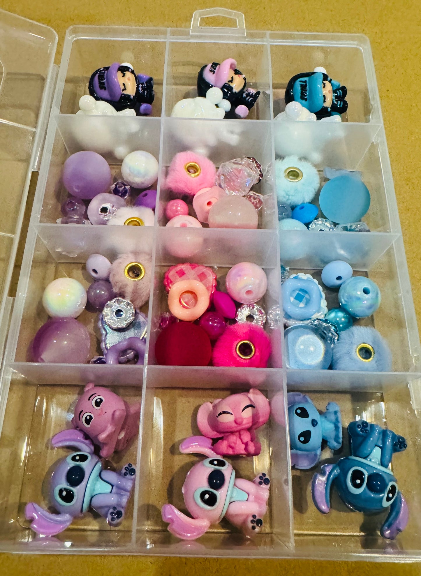 Character Topper and Bead Boxes