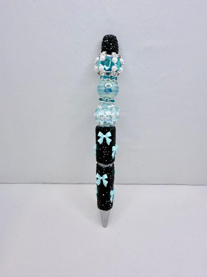 Blue and Black Beadiful Pens