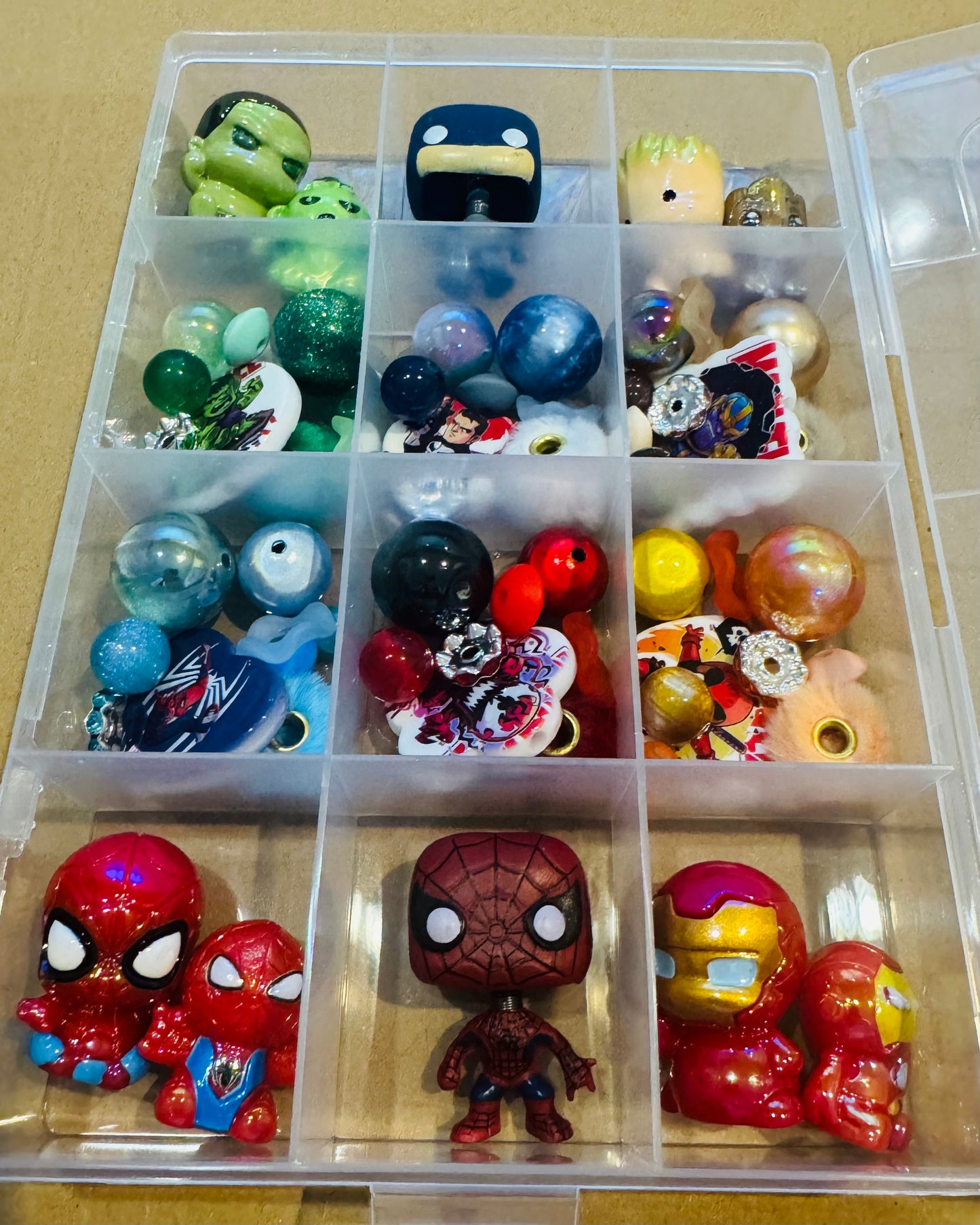 Character Topper and Bead Boxes
