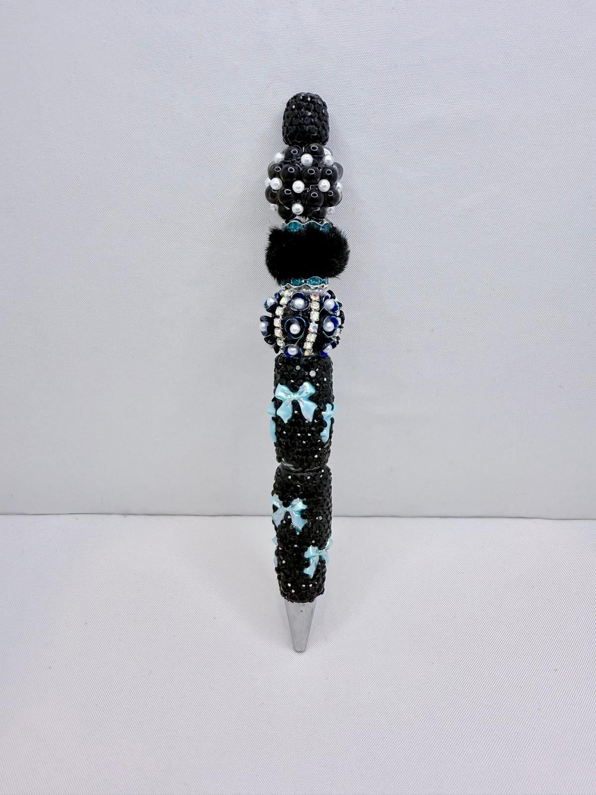 Blue and Black Beadiful Pens
