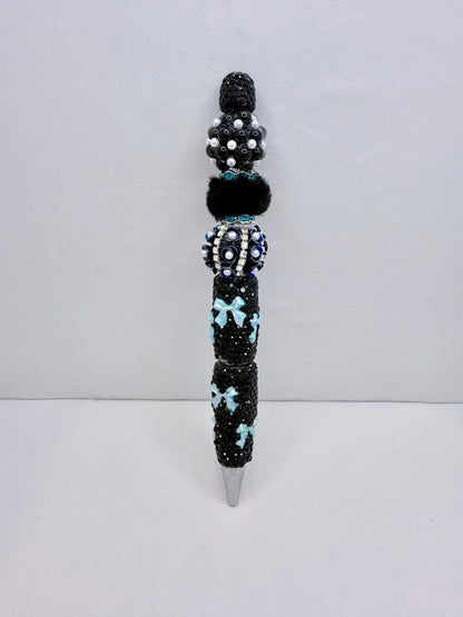 Blue and Black Beadiful Pens