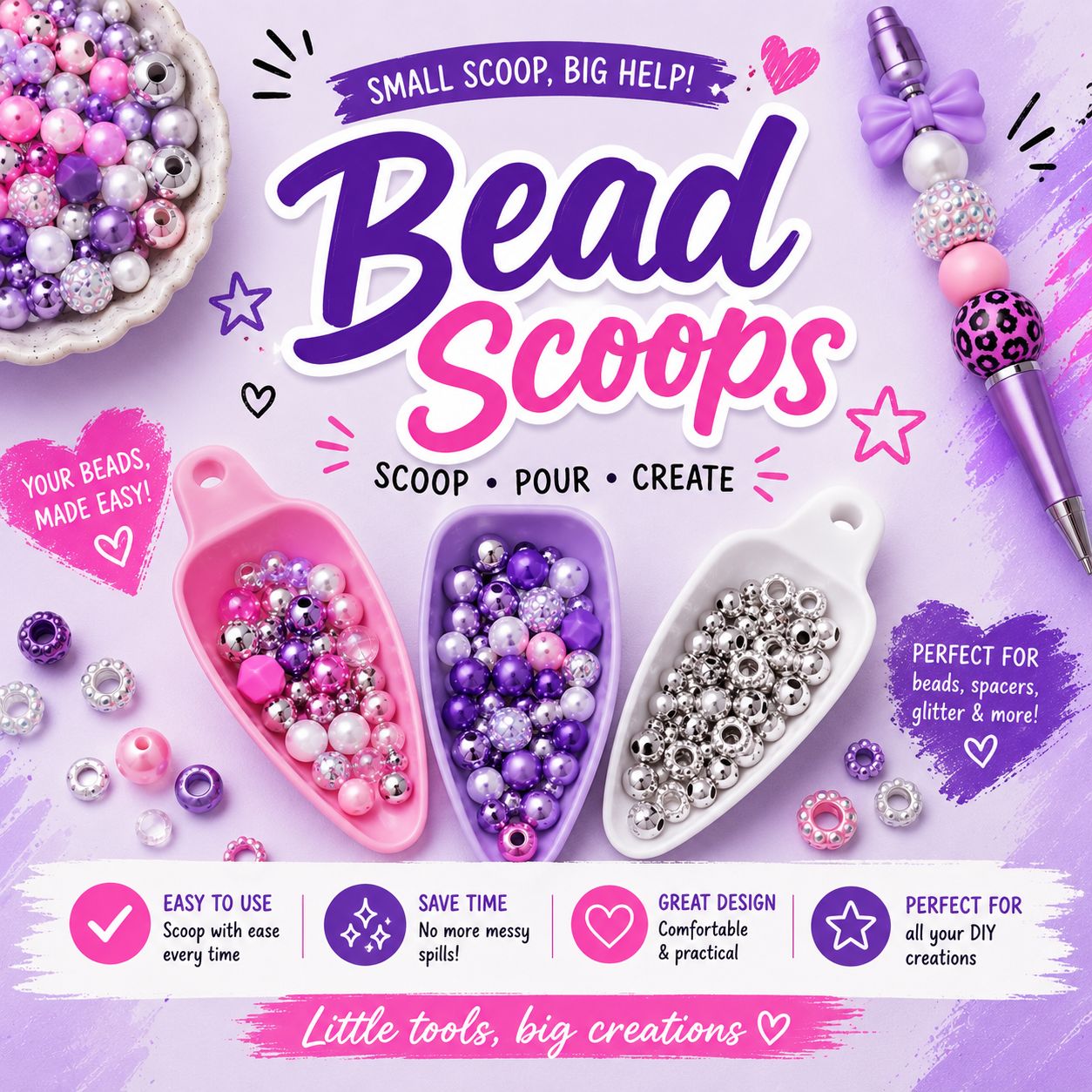 Stitch Themed Scoops 💜